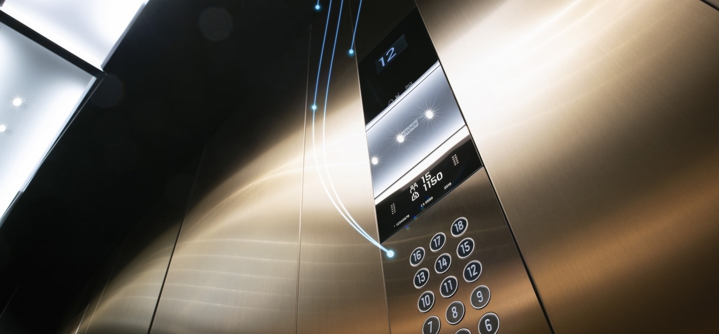 KONE DX Class signalization - 通力中国